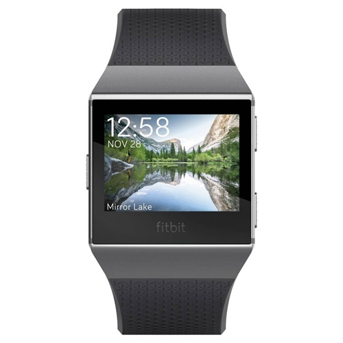 SMARTWATCH (สมาร์ทวอทช์) FITBIT IONIC CHARCOAL/SMOKE GRAY [FB503GYBK]