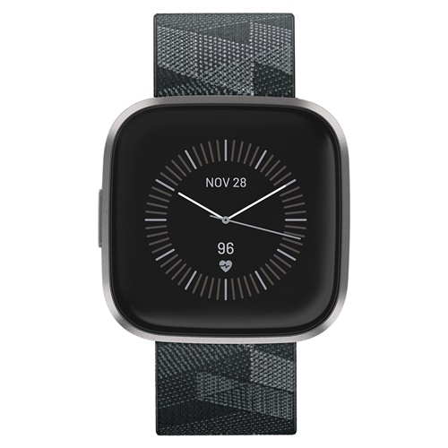 SMART WATCH (สมาร์ทวอทช์) FITBIT VERSA2 (NFC), SE SMOKE WOVEN, FRCJK [FB507GYGY-FRCJK]