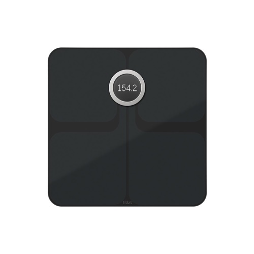 SMART SCALE (เครื่องชั่งน้ำหนักอัจฉริยะ) FITBIT ARIA 2,  EMEA [FB202BK-EU] (BLACK)
