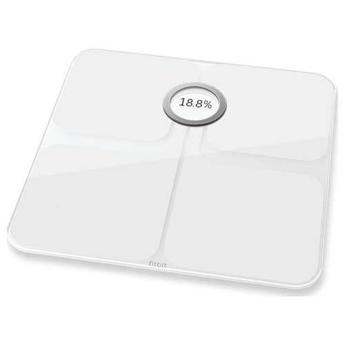SMART SCALE (เครื่องชั่งน้ำหนักอัจฉริยะ) FITBIT ARIA 2, EMEA [FB202WT-EU] (WHITE)