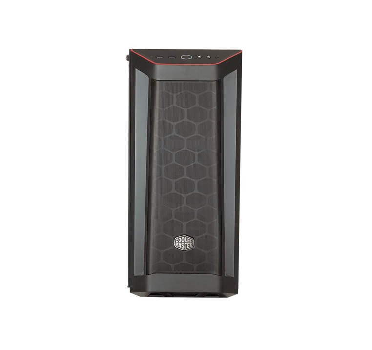 CASE (เคส) COOLER MASTER MASTERBOX MB511 TG (MCB-B511D-KGNN-S00) (BLACK&RED TRIM)
