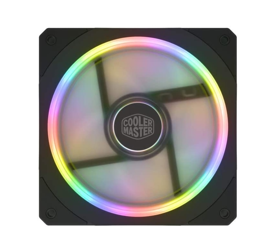 CASE FAN (พัดลมเคส) COOLER MASTER MASTERFAN SF120P ARGB (MFY-P2DN-24NPA-R1) (BLACK)