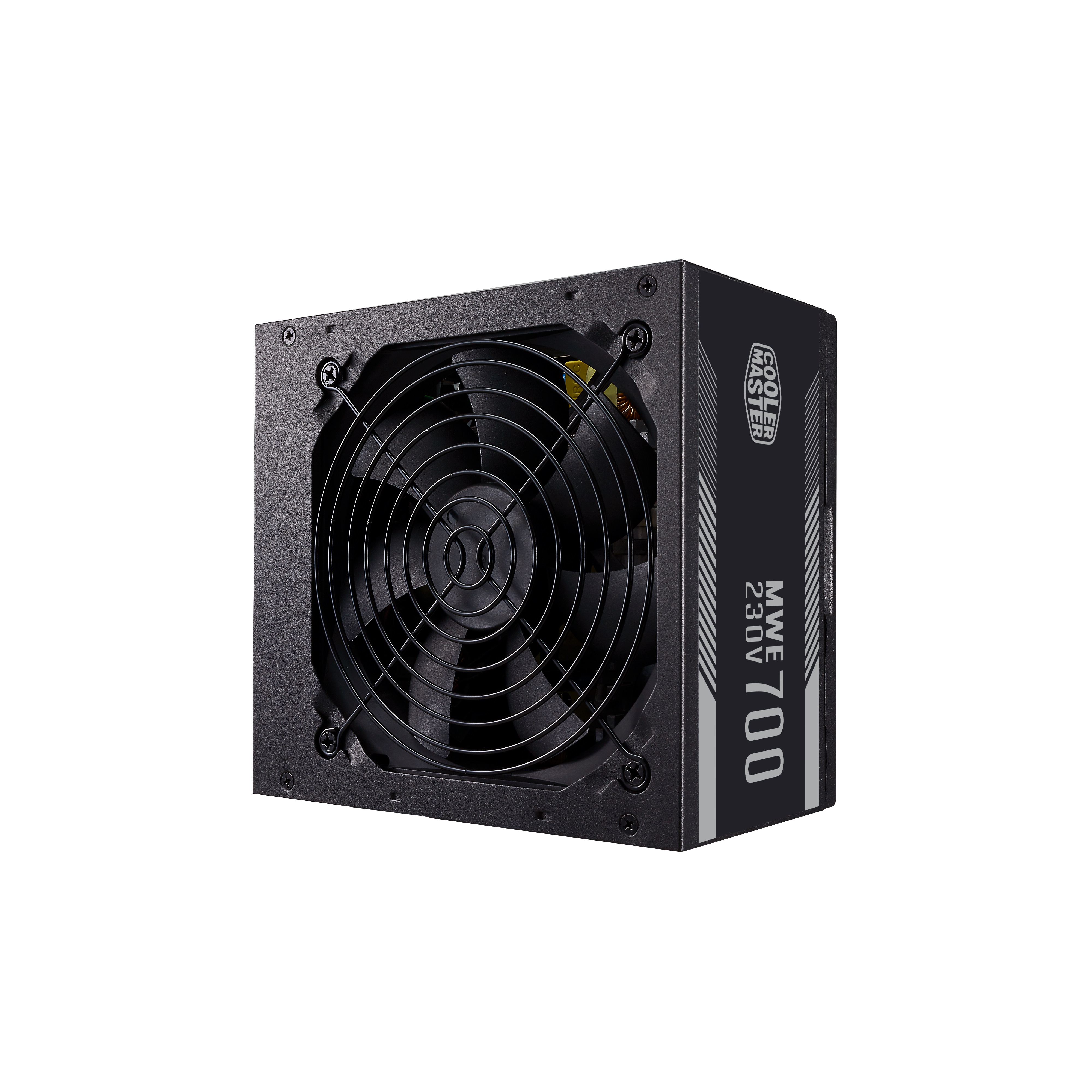 POWER SUPPLY (อุปกรณ์จ่ายไฟ) COOLER MASTER MWE WHITE 230V V2 700W A/EU CABLE [80 PLUS WHITE] (MPE-7001-ACABW)