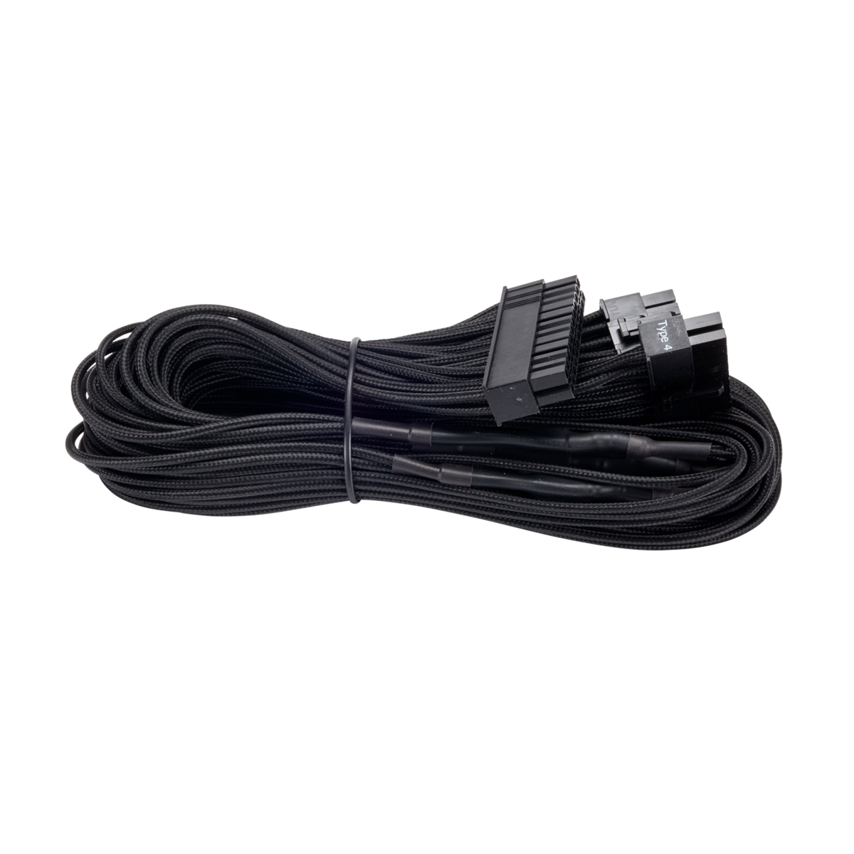 SLEEVED CABLE (สายถัก) CORSAIR PREMIUM INDIVIDULLY SLEEVED PSU CABLE KIT STARTER PACKAGE [CP-8920144] - BLACK