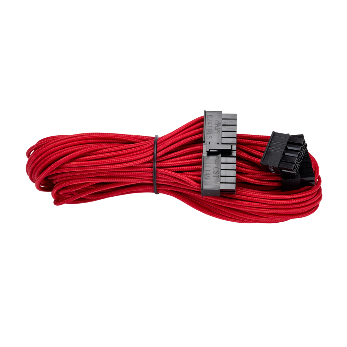 SLEEVED CABLE (สายถัก) CORSAIR PREMIUM INDIVIDULLY SLEEVED PSU CABLE KIT STARTER PACKAGE [CP-8920145] - RED