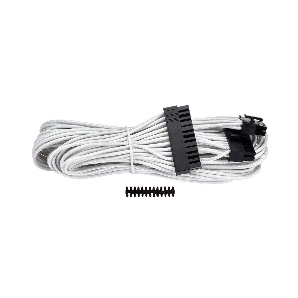 SLEEVED CABLE (สายถัก) CORSAIR PREMIUM INDIVIDULLY SLEEVED ATX 24-PIN CABLE [CP-8920160] - WHITE