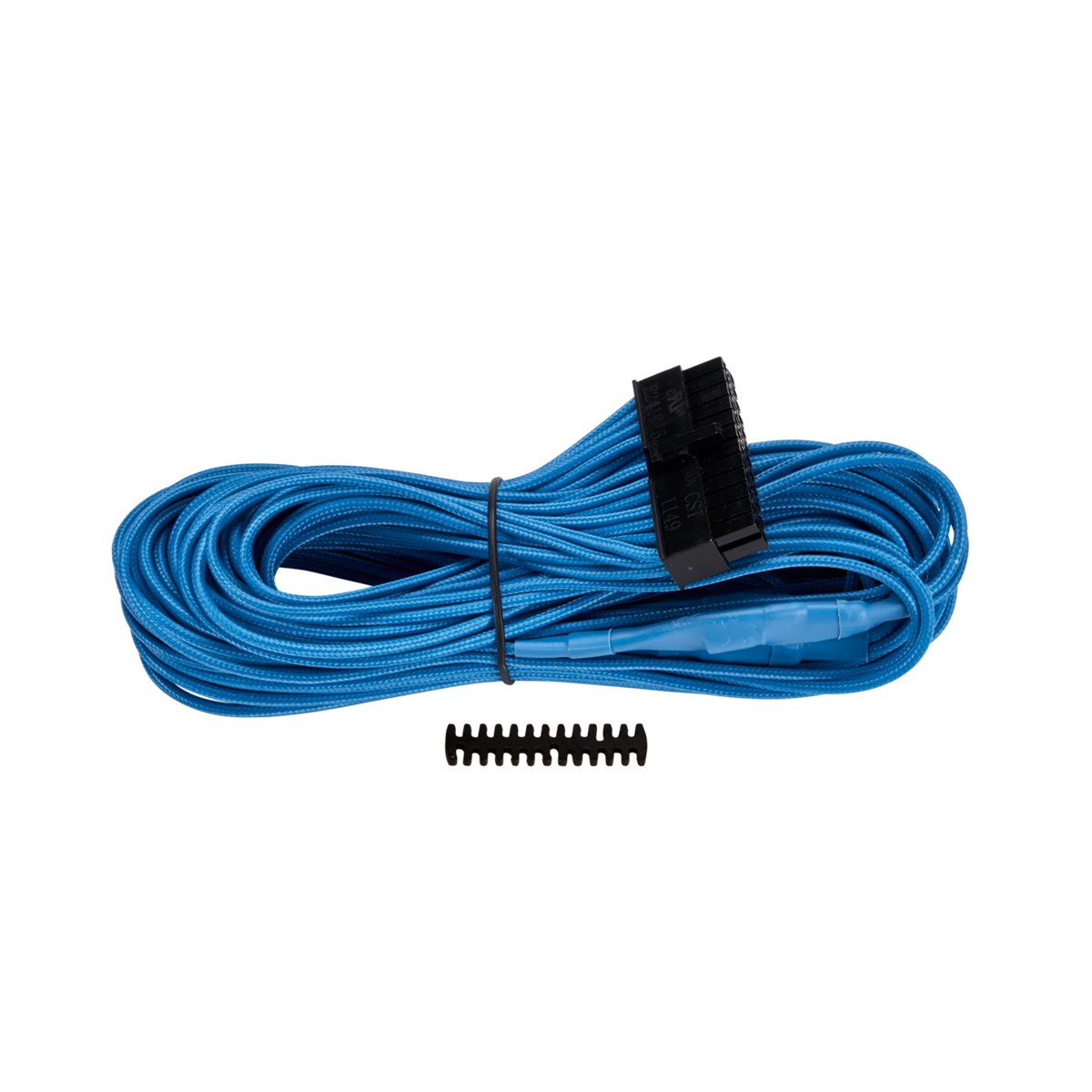 SLEEVED CABLE (สายถัก) CORSAIR PREMIUM INDIVIDULLY SLEEVED ATX 24-PIN CABLE [CP-8920161] - BLUE