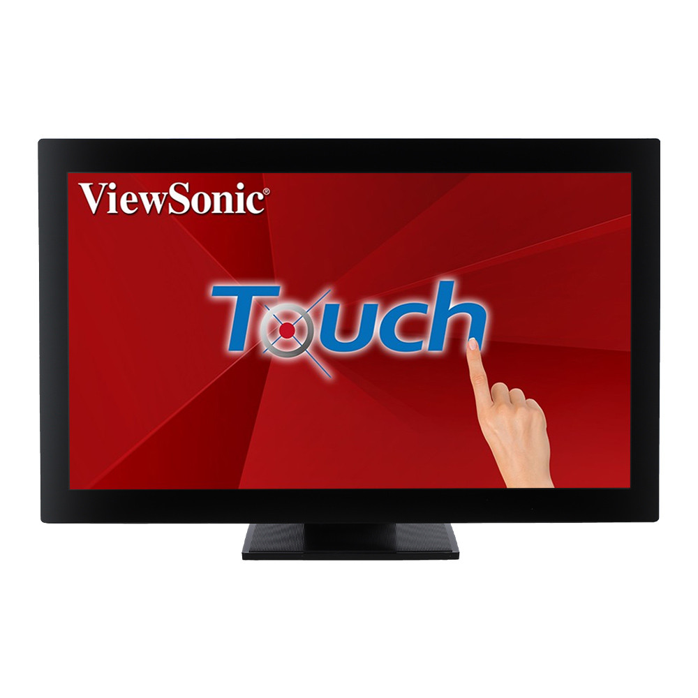 Monitor (จอมอนิเตอร์) Viewsonic TD2760 - 27 Inch MVA FHD 60Hz Touch-Screen