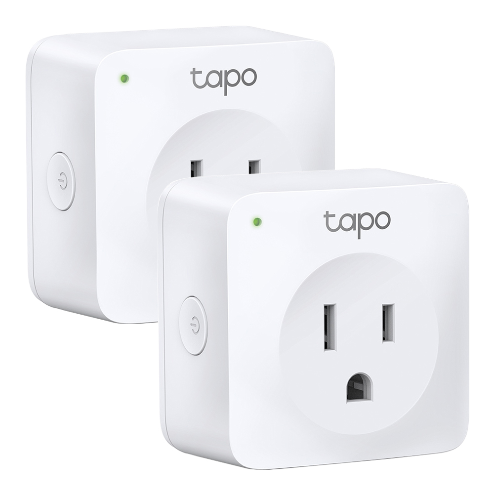 SMART PLUG (ปลั๊กไฟอัจฉริยะ) TP-LINK TAPO P100 MINI SMART WI-FI SOCKET (PACK 2)