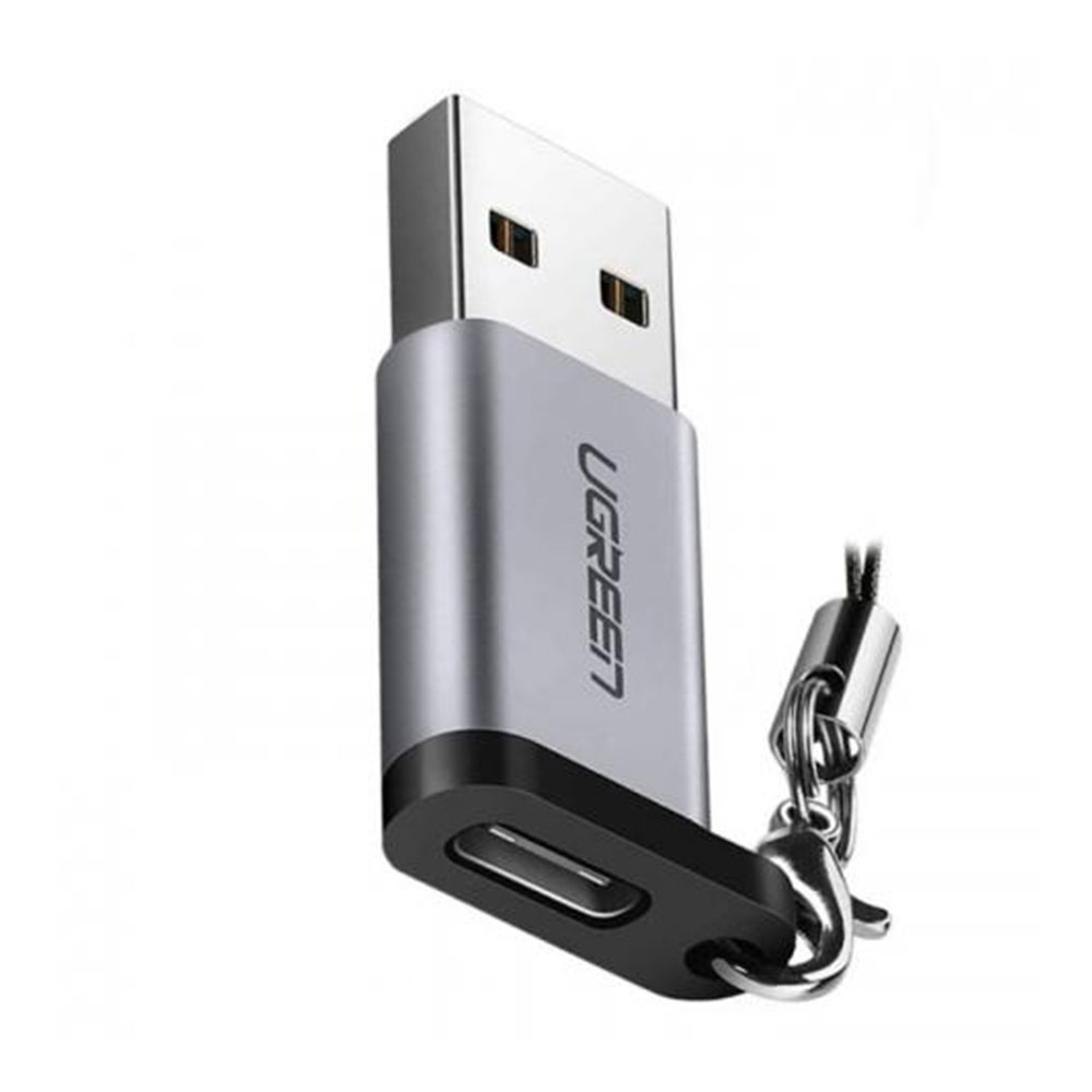 ADAPTER (อะแดปเตอร์) UGREEN USB-A TO USB-C - GRAY (50533)