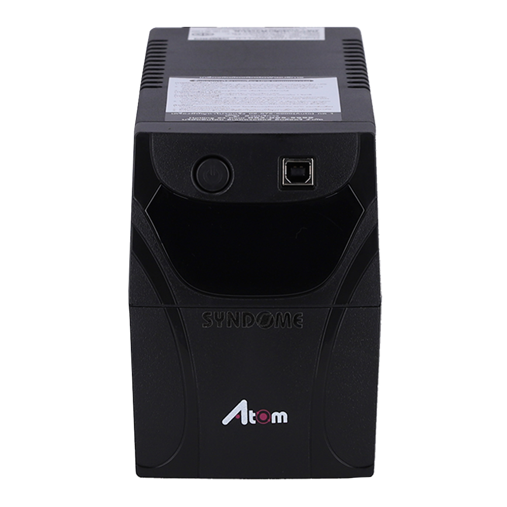 UPS (เครื่องสำรองไฟฟ้า) SYNDOME ATOM 850I-LCD (850 VA/480 WATT)