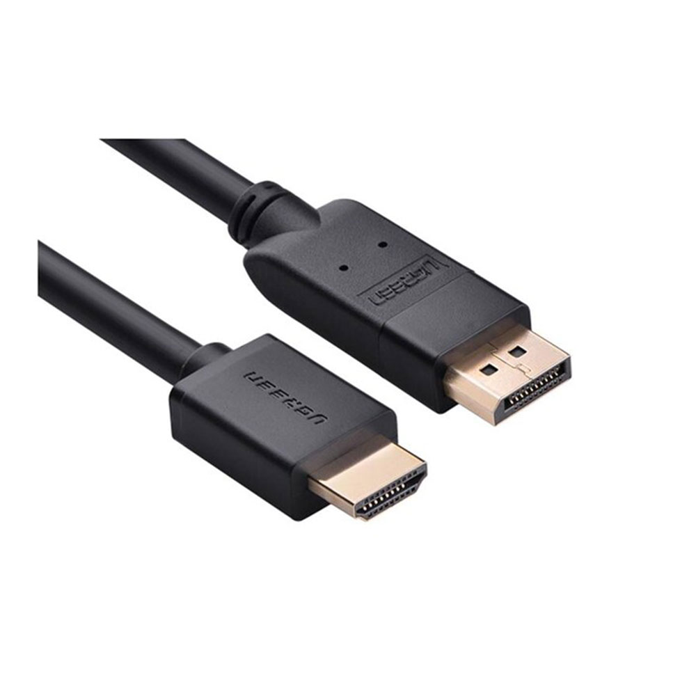 MONITOR CABLE (สายจอมอนิเตอร์) UGREEN DISPLAY PORT TO HDMI 4K 1.5 METER (10239)