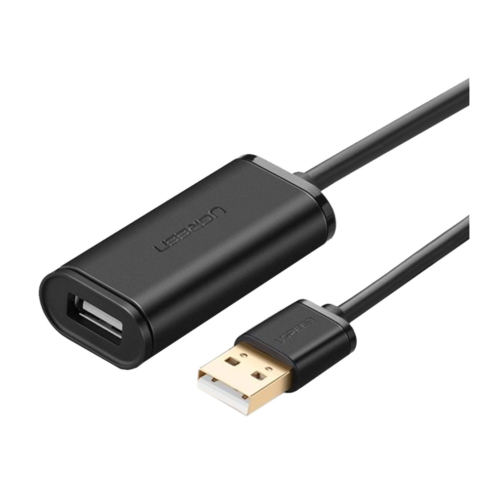 EXTENSION CABLE (สายพ่วงต่อขยายความยาว) UGREEN USB 2.0 5 METER [10319]
