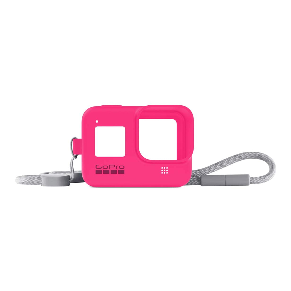 SLEEVE & LANYARD (อุปกรณ์เสริมสำหรับกล้อง) GOPRO FOR HERO8 BLACK (ELECTRIC PINK)