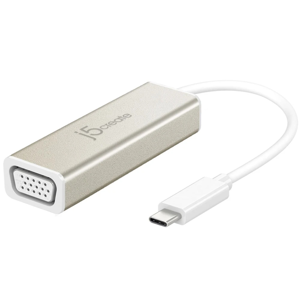USB CABLE (สายยูเอสบี) J5CREATE USB TYPE-C TO VGA ADAPTER - JCA111