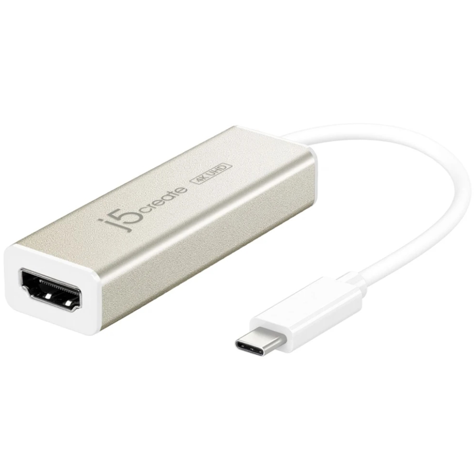USB CABLE (สายยูเอสบี) J5CREATE USB TYPE-C TO 4K HDMI ADAPTER - JCA153
