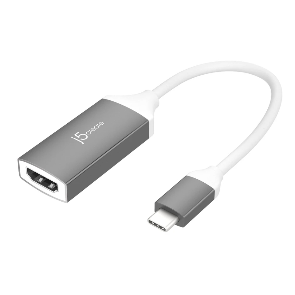 USB CABLE (สายยูเอสบี) J5CREATE USB TYPE-C TO 4K HDMI ADAPTER - JCA153G