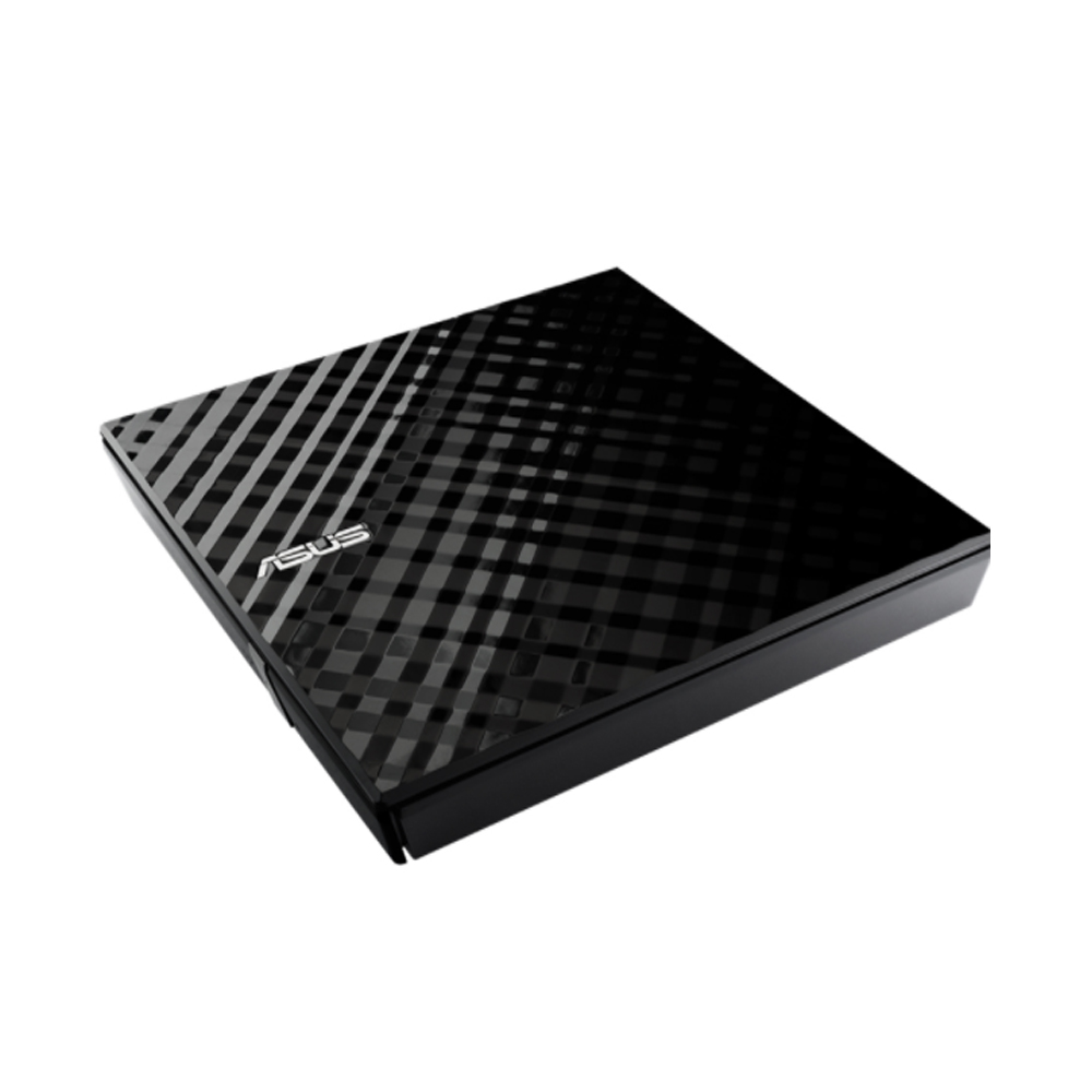 DVD-RW EXT (เครื่องอ่าน-เขียนดีวีดีพกพา) ASUS SDRW-08D2S-U LITE(90-DQ0435-UA337KZ) BLACK