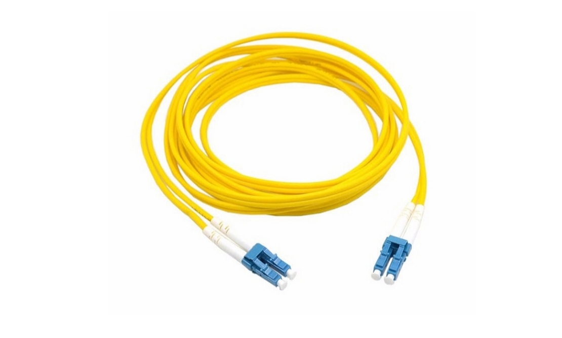 FIBER PATCH CORD  (สายแพทคอร์ด) COMMSCOPE LC TO LC 1.8MM SINGLEMODE OS2 DPX LSZH&OFNR 5M (2105028-5)