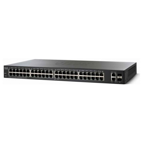 SWITCH (สวิตซ์) CISCO SF220-48P 48-Port 10/100 PoE Smart Plus Switch (SF220-48P-K9-EU)