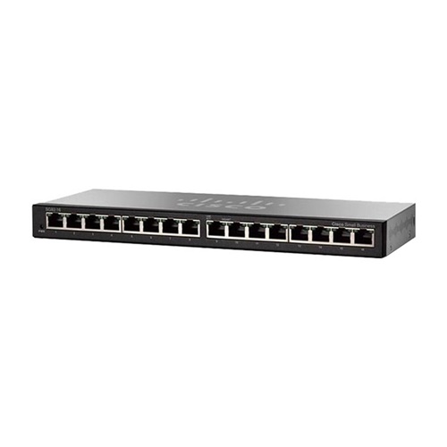 SWITCH (สวิตซ์) CISCO SG95-16 16-Port Gigabit Desktop Switch (SG95-16-AS)