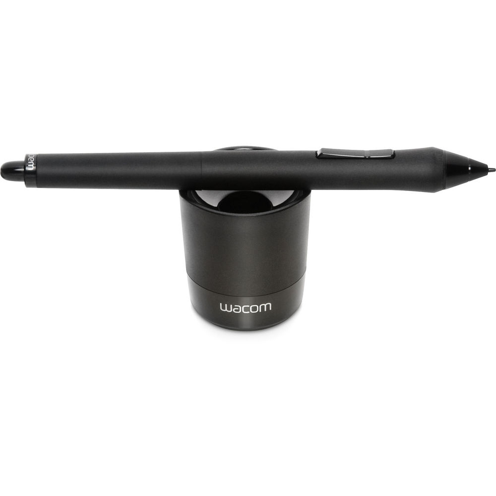 WACOM INTUOS4 (ปากกาบลูทูธ) GRIP PEN WITH STAND AND NIBS (KP-501E-01DB)