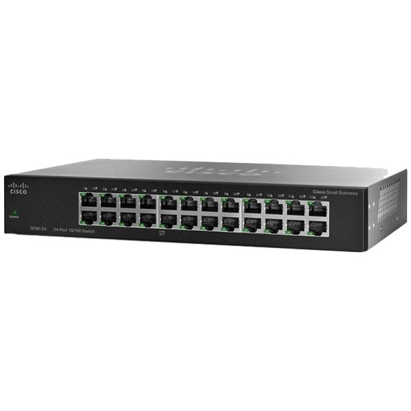 SWITCH (สวิตซ์) CISCO SF95-24 24-Port 10/100 Switch (SF95-24-AS)