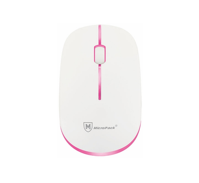 MOUSE (เมาส์) MICROPACK MP-216 LED WIRED OPTICAL MOUSE (WHITE)