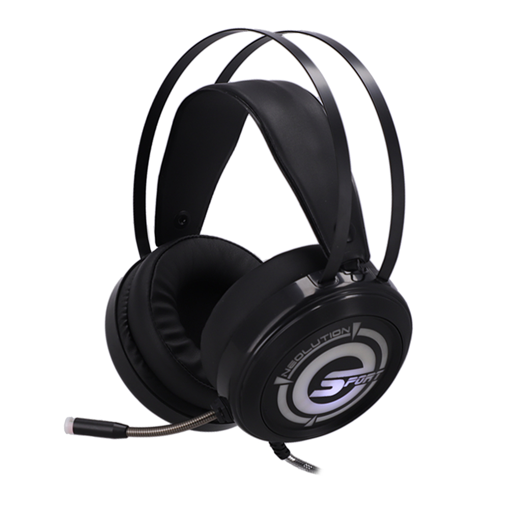 HEADSET (หูฟัง) NEOLUTION E-SPORT ORION V2 RGB (BLACK)