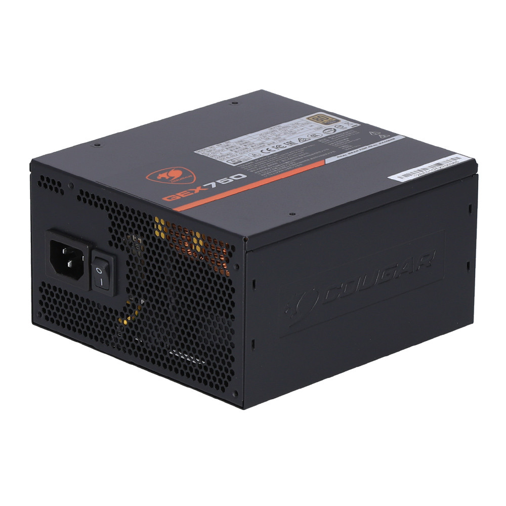 POWER SUPPLY (อุปกรณ์จ่ายไฟ) COUGAR GEX750 - 750W 80 PLUS GOLD BLACK ATX