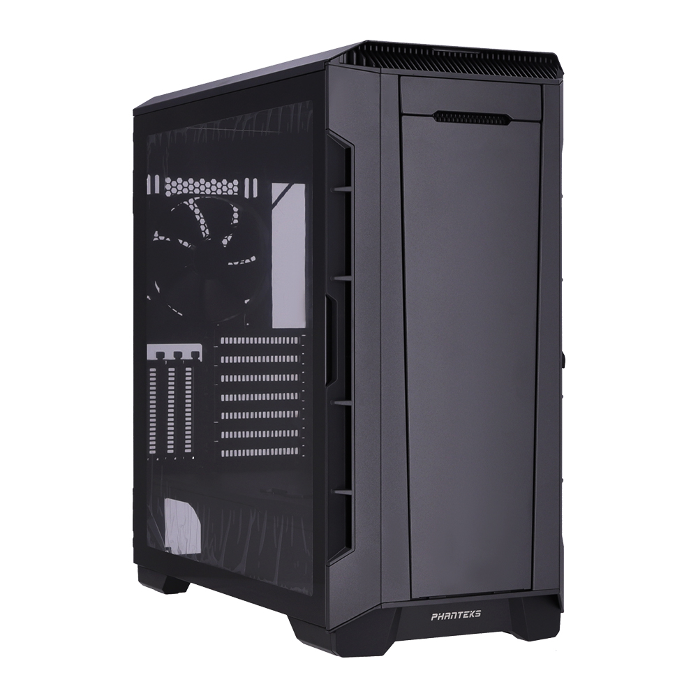 CASE (เคส) PHANTEKS ECLIPSE P600S TEMPERED GLASS (PH-EC600PSTG-BK01) (BLACK)