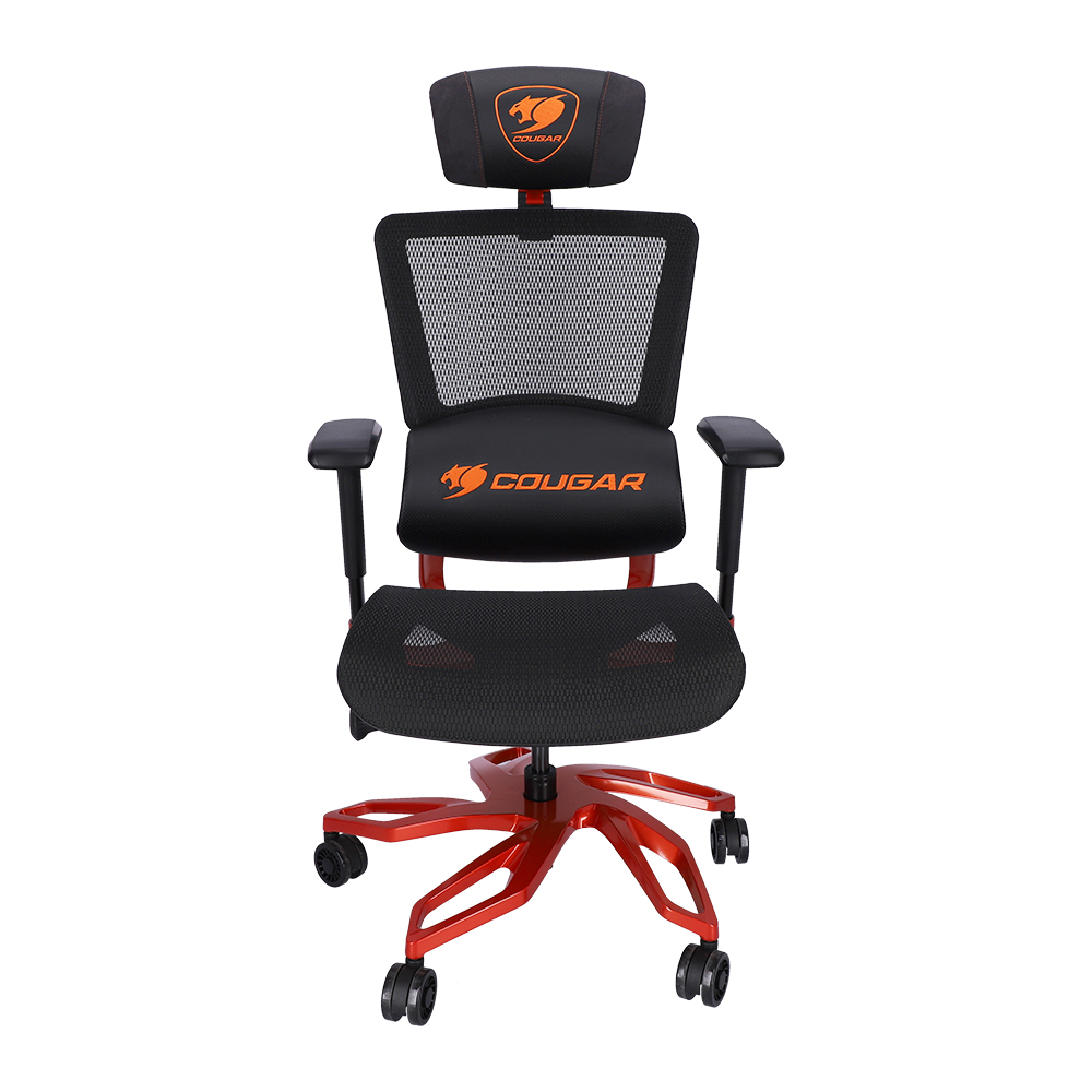 GAMING CHAIR (เก้าอี้เกมมิ่ง) COUGAR ARGO (BLACK-ORANGE) (สินค้าต้องประกอบก่อนใช้งาน)