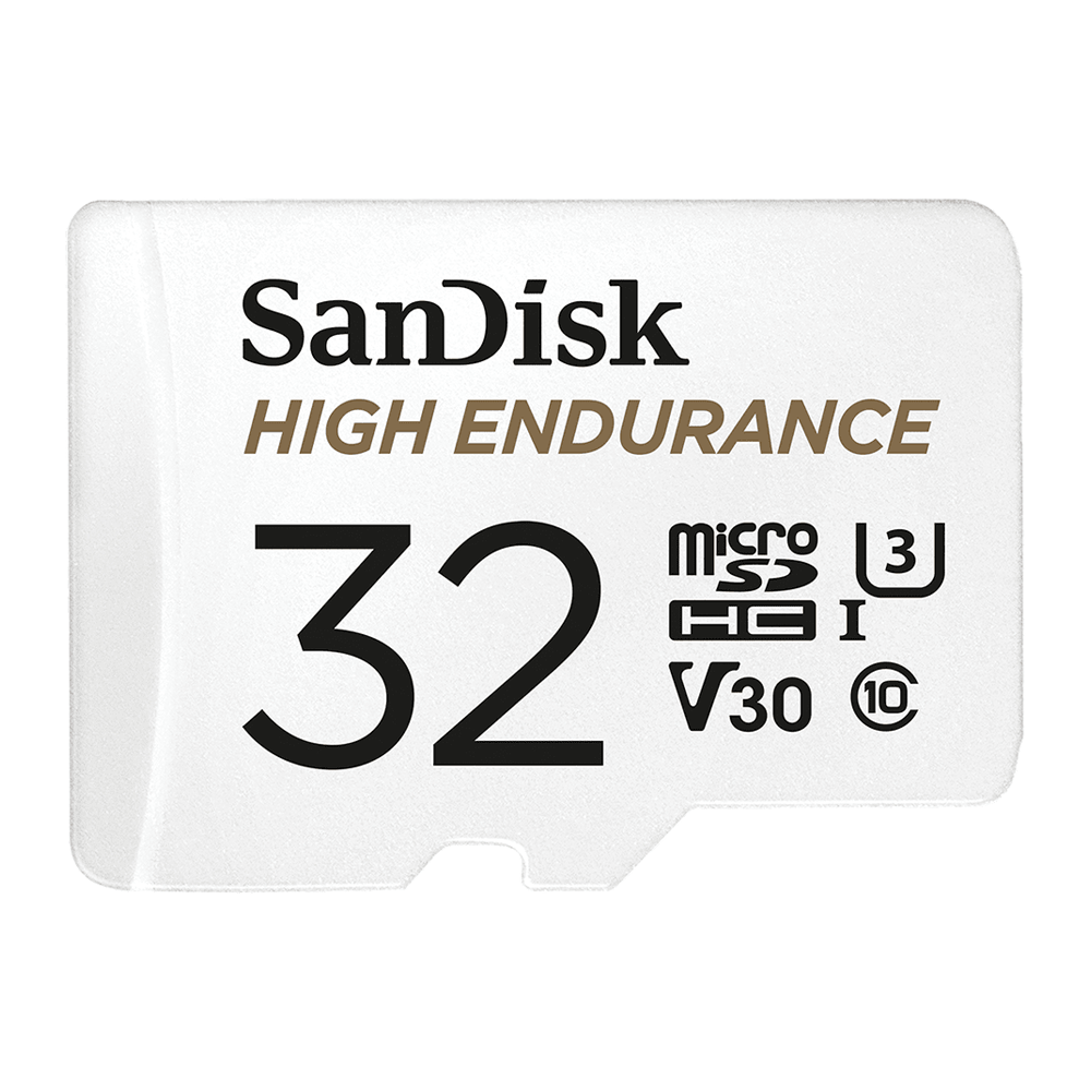 32 GB MICRO SD CARD (ไมโครเอสดีการ์ด) SANDISK HIGH ENDURANCE SDHC (SDSQQNR-032G-GN6IA)