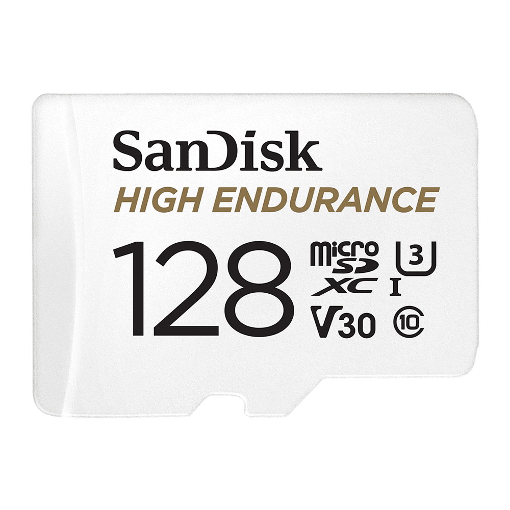 128 GB MICRO SD CARD (ไมโครเอสดีการ์ด) SANDISK HIGH ENDURANCE SDXC (SDSQQNR-128G-GN6IA)