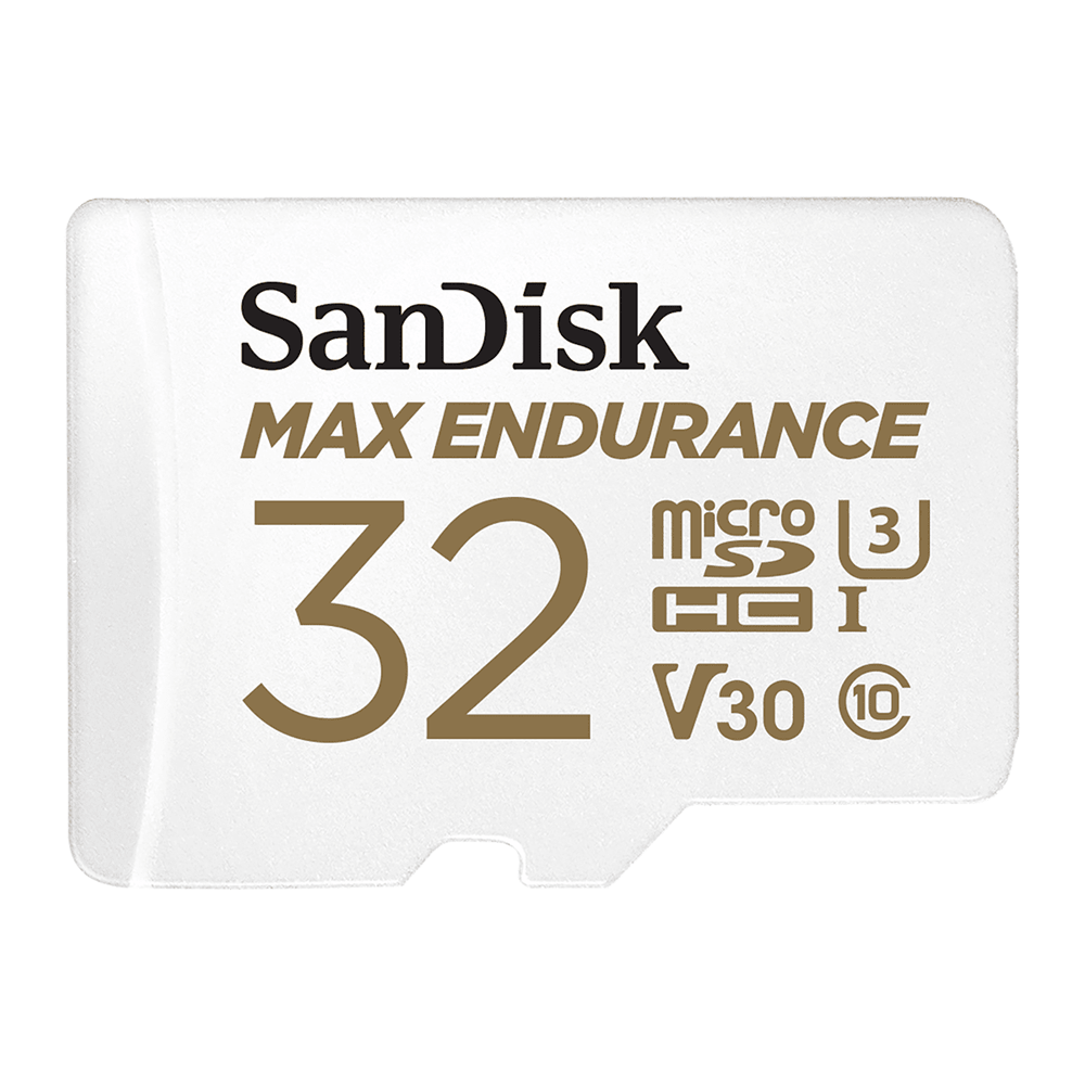 32 GB MICRO SD CARD (ไมโครเอสดีการ์ด) SANDISK MAX ENDURANCE SDHC (SDSQQVR-032G-GN6IA)