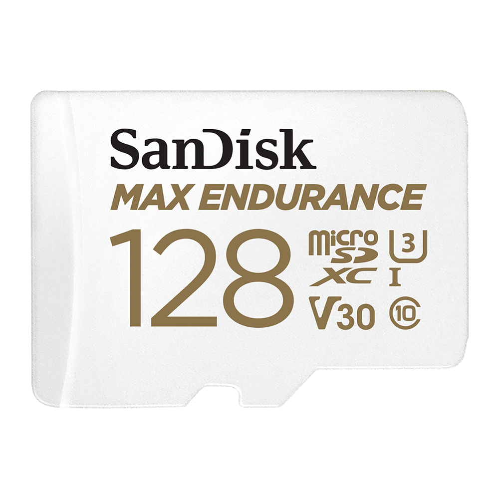128 GB MICRO SD CARD (ไมโครเอสดีการ์ด) SANDISK MAX ENDURANCE SDXC (SDSQQVR-128G-GN6IA)