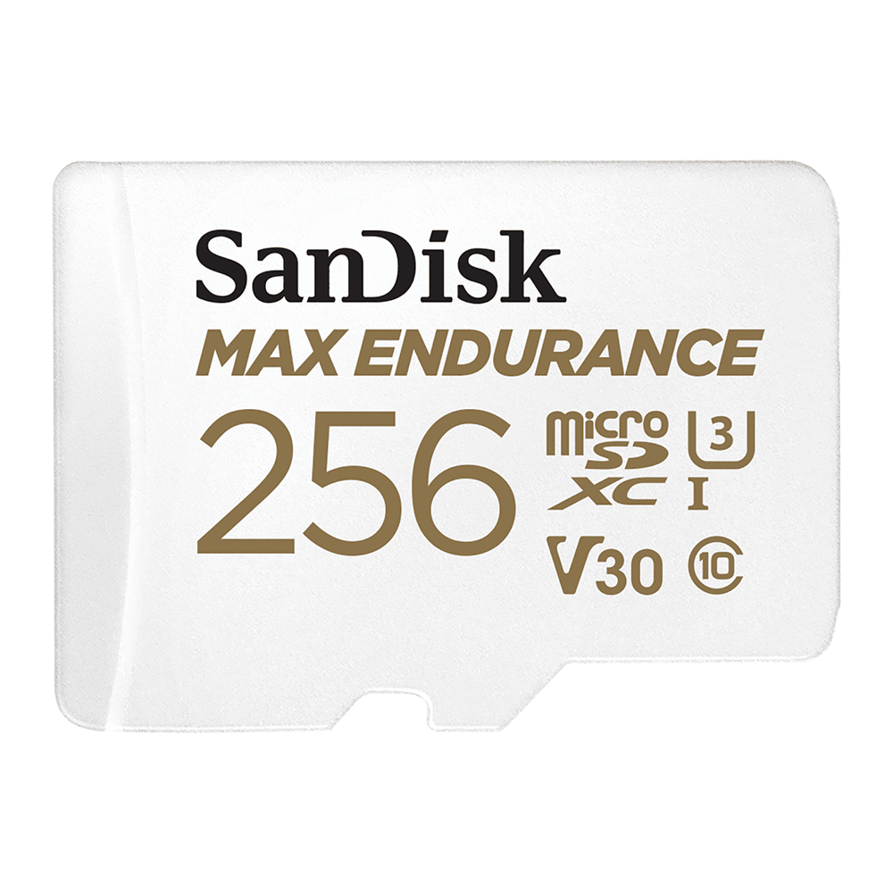 256 GB MICRO SD CARD (ไมโครเอสดีการ์ด) SANDISK MAX ENDURANCE SDXC (SDSQQVR-256G-GN6IA)