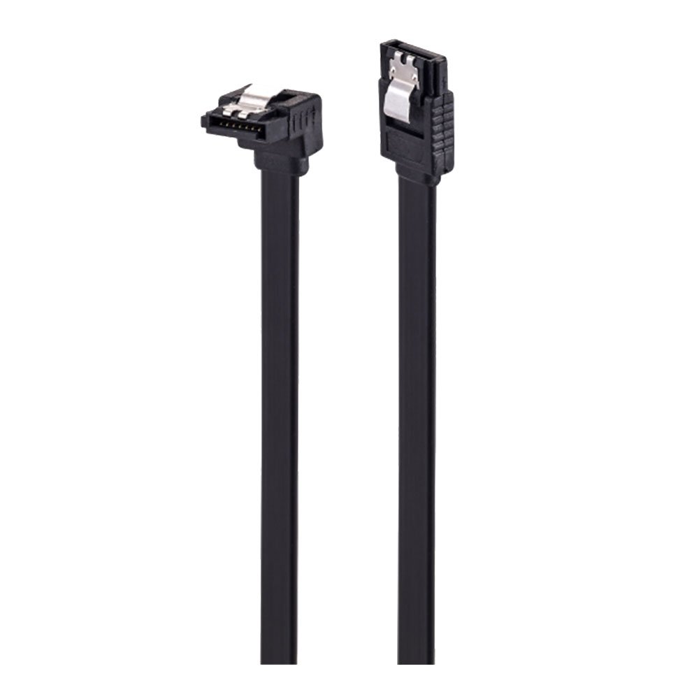 CABLE (สายซาต้า) SATA3-6GB/S HEAD LOCK A1502 50 CM (BLACK)