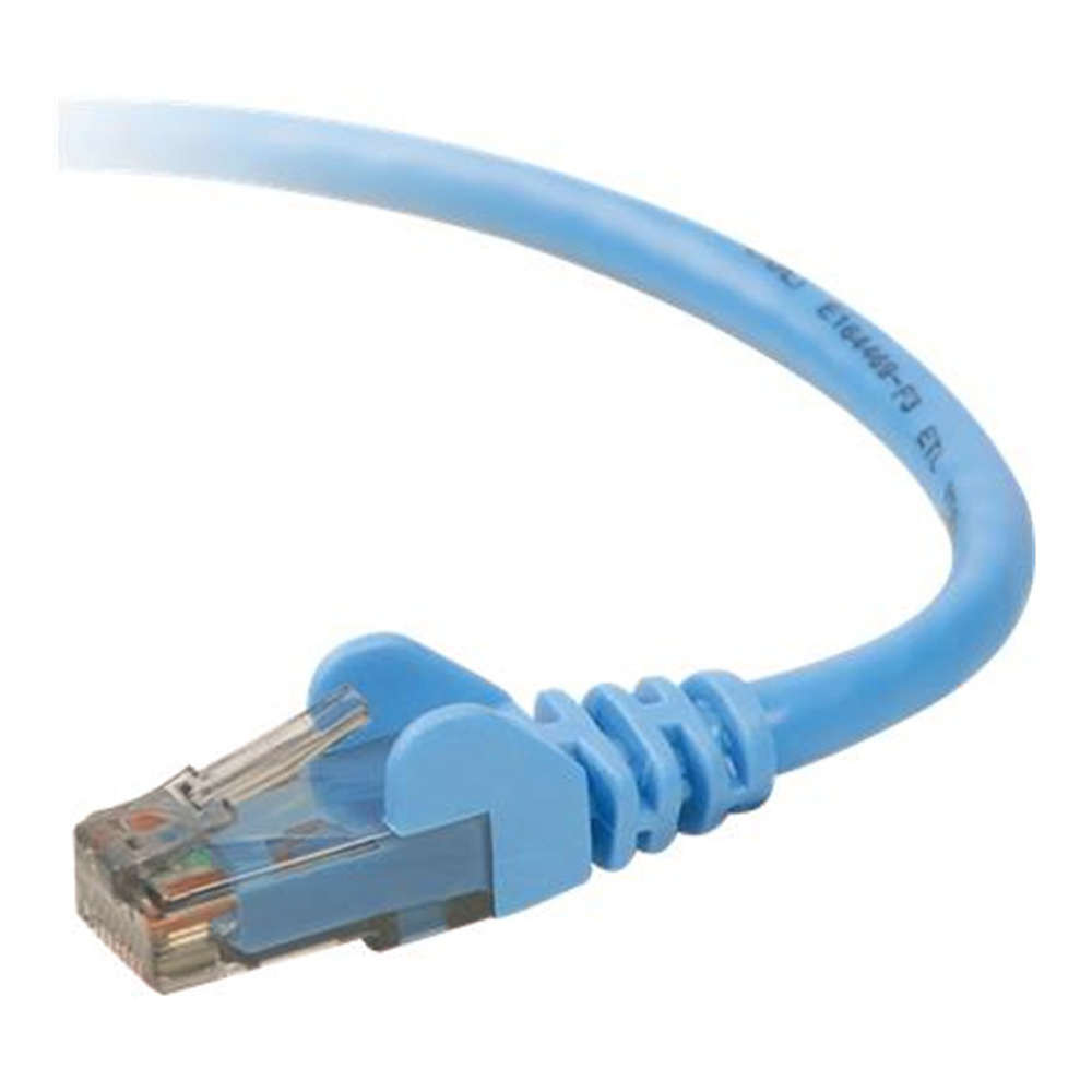 LAN CABLE (สายแลน) BELKIN CAT6 RJ-45 BLUE 10M (A3L980bt10MBLUS)