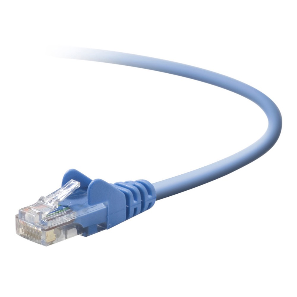 LAN CABLE (สายแลน) BELKIN CAT6 RJ-45 BLUE 2M (A3L980bt02MBLUS)