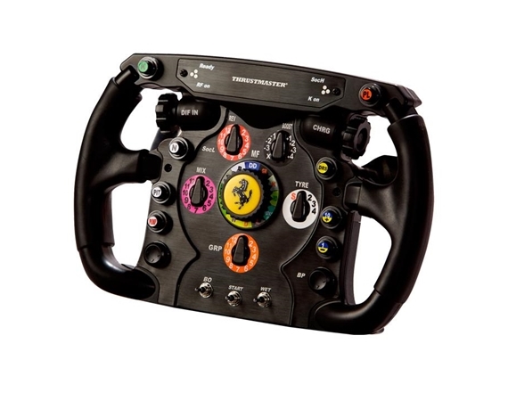 RACING WHEEL CONTROLLER (คอนโทรลเลอร์พวงมาลัย) THRUSTMASTER 4160571 FERRARI F1 WHEEL ADD-ON (BLACK)
