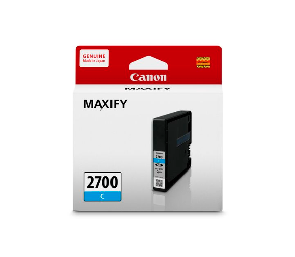 INK (หมึกสำหรับเครื่องพิมพ์) CANON PGI-2700 C (CYAN)