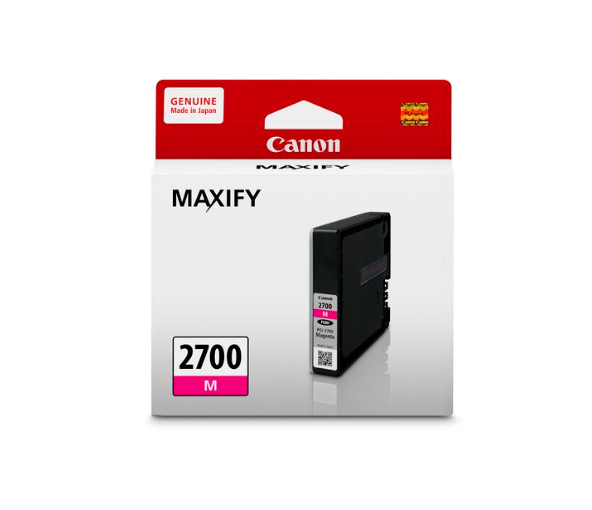 INK (หมึกสำหรับเครื่องพิมพ์)  CANON PGI-2700 M (MAGENTA)