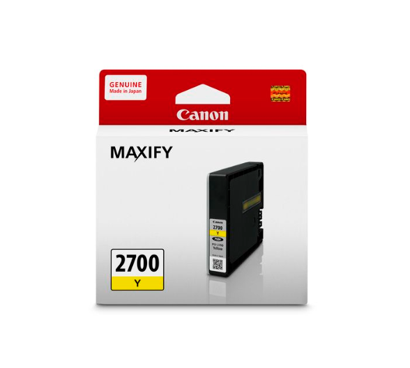 INK (หมึกสำหรับเครื่องพิมพ์) CANON PGI-2700 Y (YELLOW)