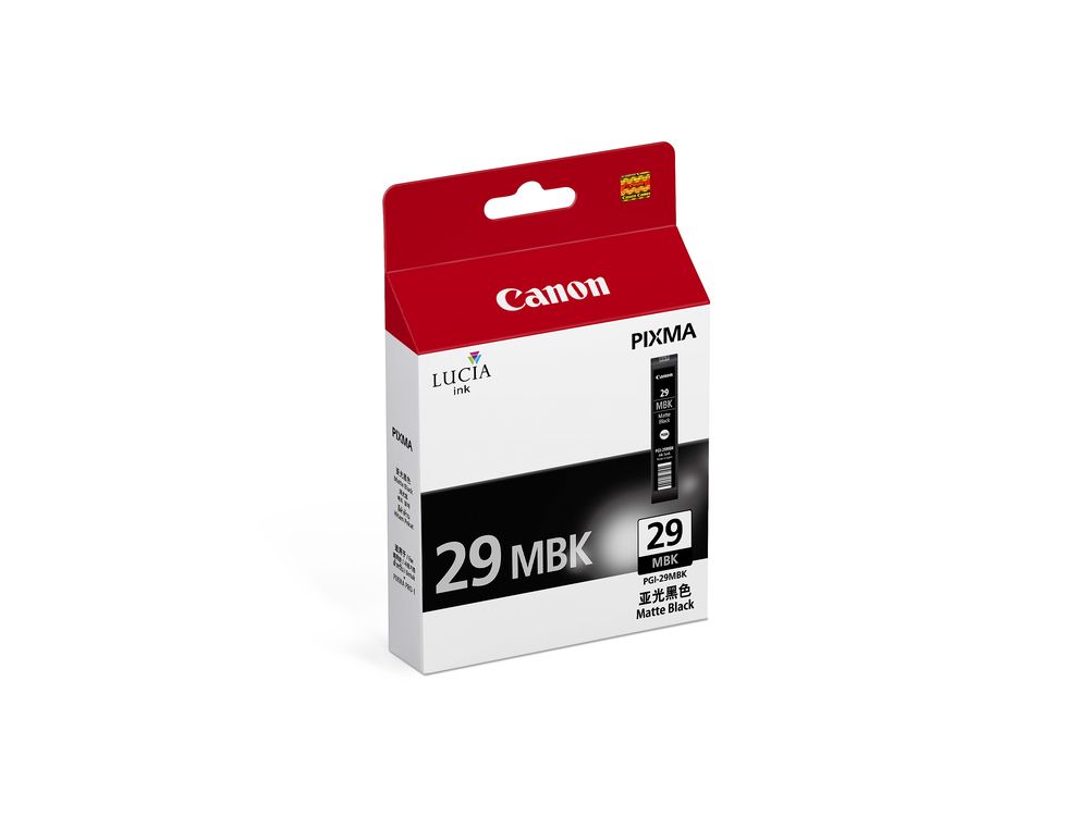 INK (หมึกสำหรับเครื่องพิมพ์) CANON PGI-29 MBK MATTE BLACK