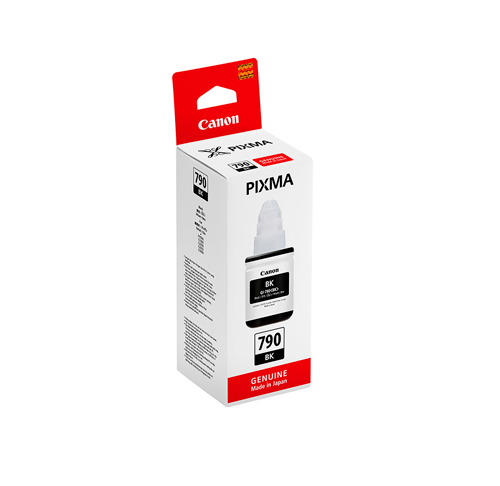 INK (หมึกสำหรับเครื่องพิมพ์) CANON GI-790 BK BLACK