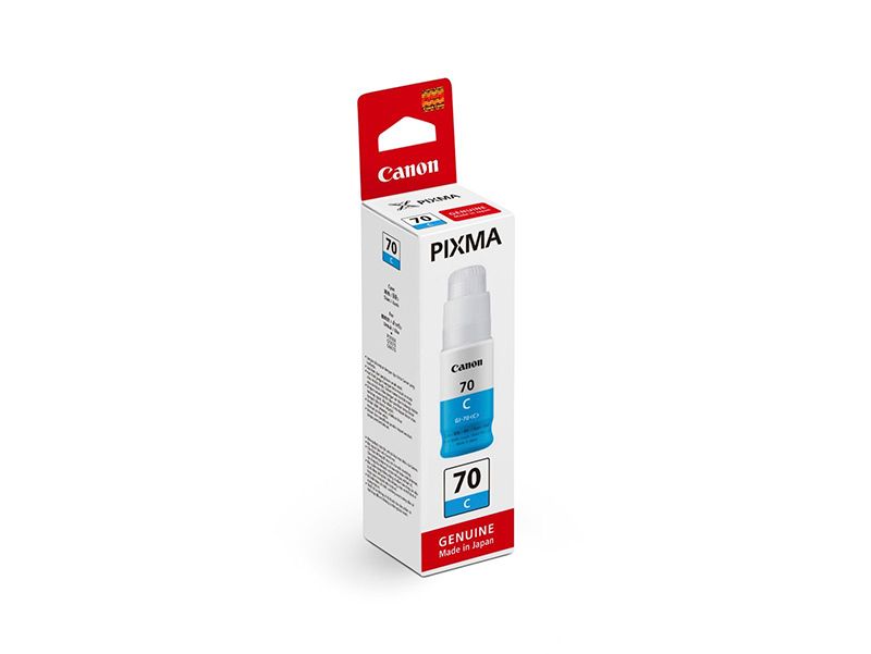 INK (หมึกสำหรับเครื่องพิมพ์) CANON GI-70 C CYAN