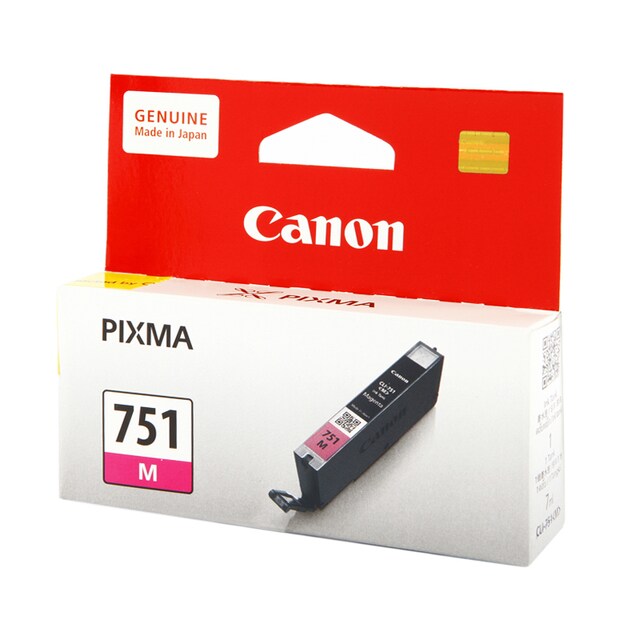 INK (หมึกสำหรับเครื่องพิมพ์) CANON CLI-751 M MAGENTA