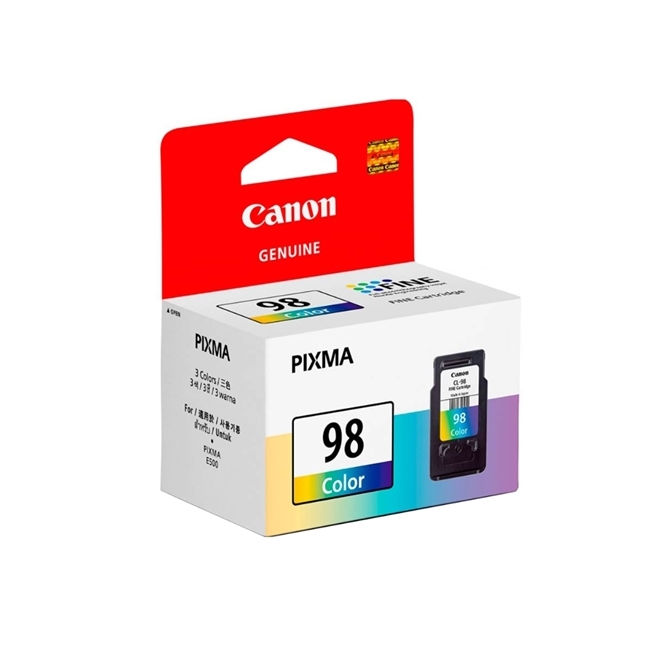 INK (หมึกสำหรับเครื่องพิมพ์) CANON CL-98 COLOR INKJET CARTRIDGE