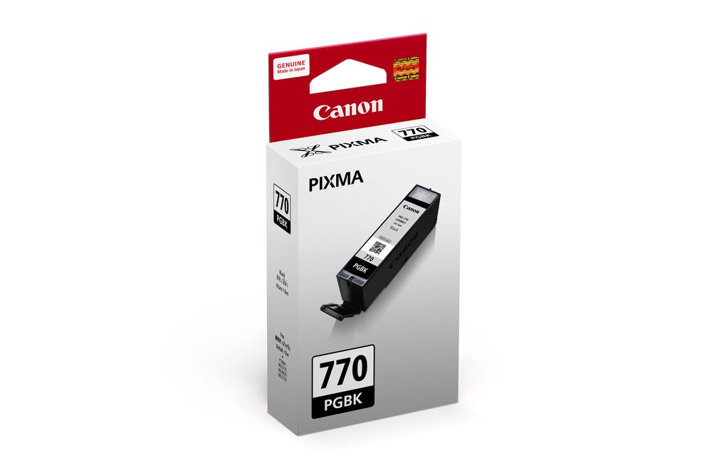 INK (หมึกสำหรับเครื่องพิมพ์) CANON PGI-770 PGBK INK CARTRIDGE BLACK